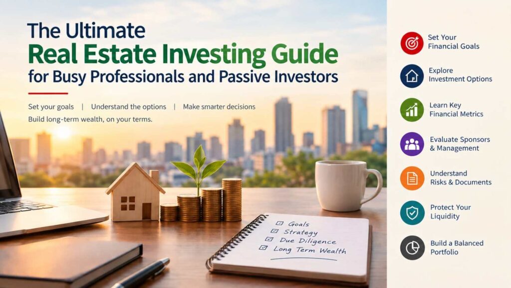 Real estate investing guide for busy professionals and passive investors